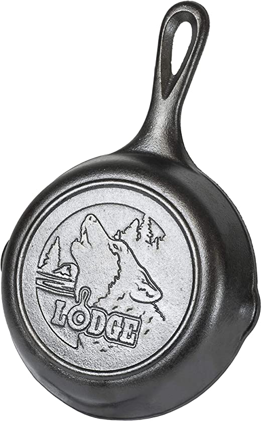 Lodge - Chảo gang đáy hình sói - 16.5cm