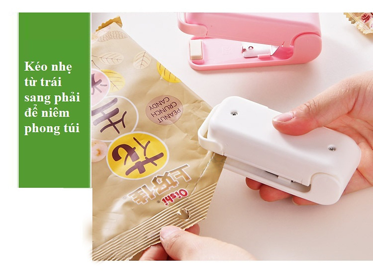 Máy dán miệng túi mini V3 (Giao màu ngẫu nhiên)