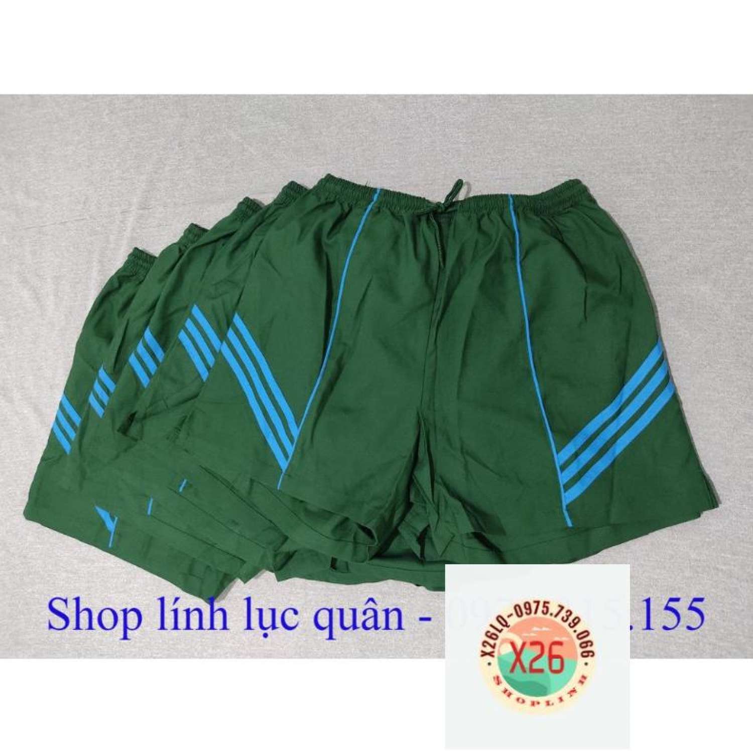 Quần đùi màu xanh rêu lᴏại 1