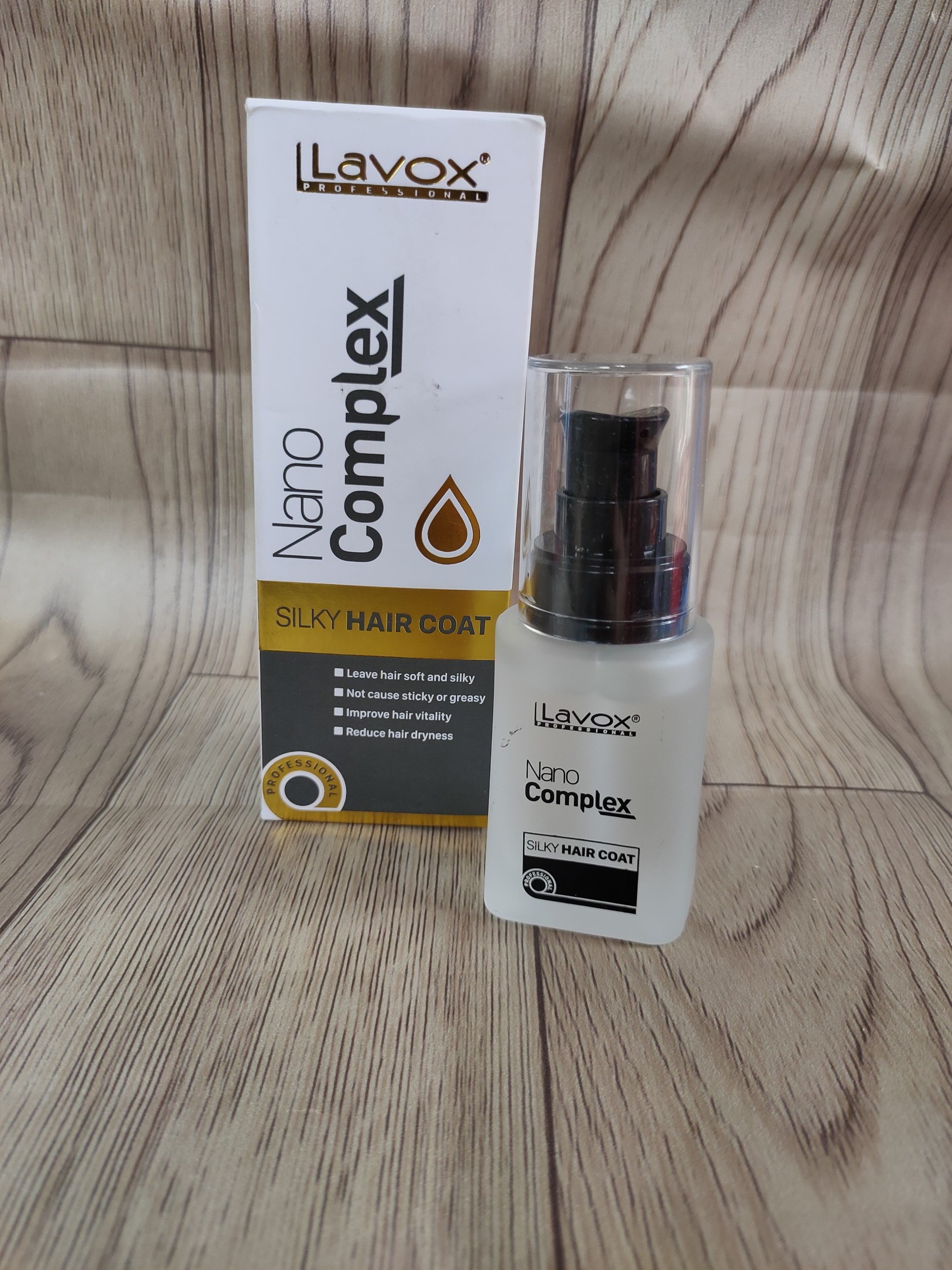Serum dưỡng tóc Lavox nano chai sành 30ml