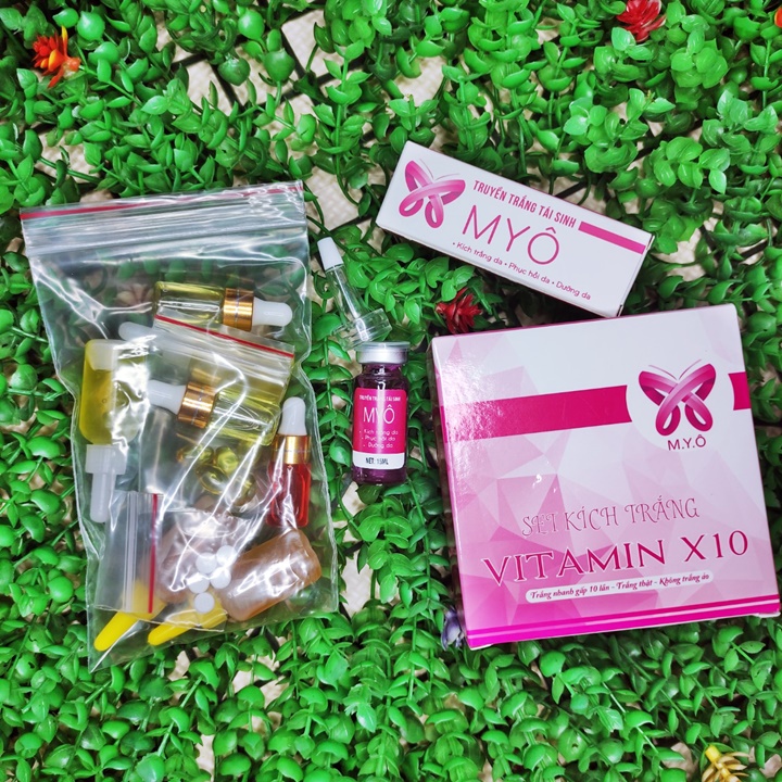 Trọn bộ đầy đủ combo set kích trắng và truyền trắng myô – lq869