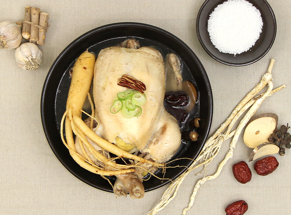 Nguyên liệu nước dùng gà hầm sâm Soobin 70g