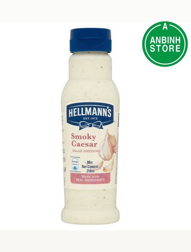HELLMANN’S Smoky Caesar Salad Dressing 210ml