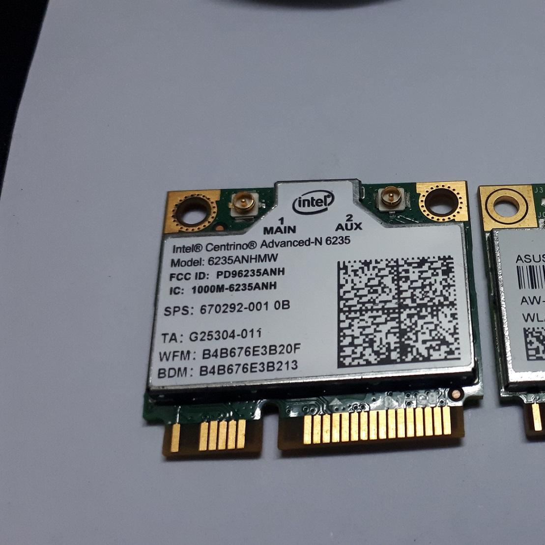 Card WiFi Intel Centrino Advanced-N 6235 + Blueooth 4.0