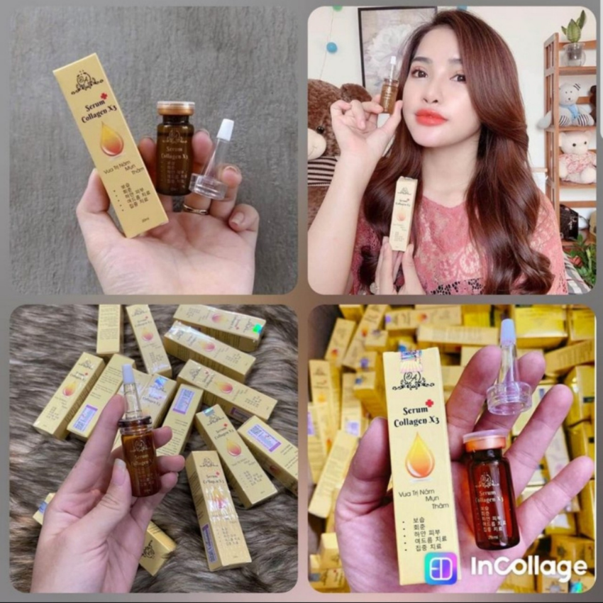 Serum Nám Collagen X3 Chính Hãng