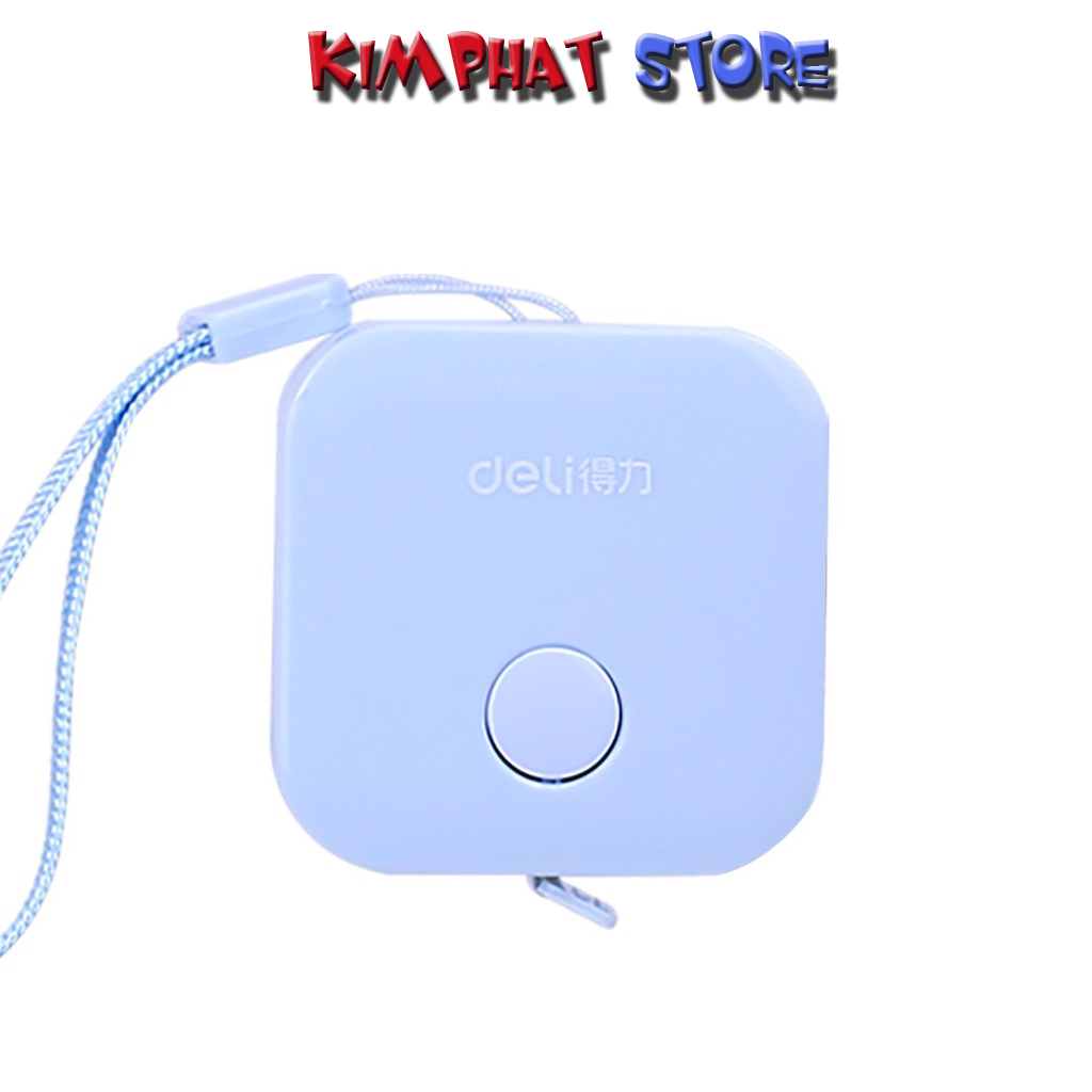 Thước dây da cuộn Deli - 1.5m - 79650