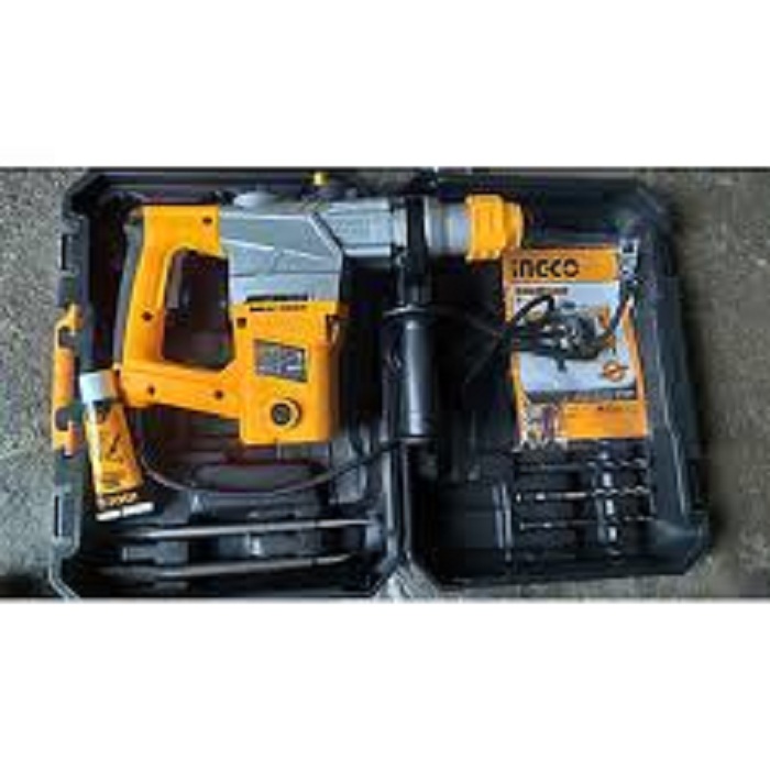 1800W-36 Máy khoan đục bê tông Ingco RH18008 (tặng kèm 3 mũi khoan gài + 2 mũi đục)