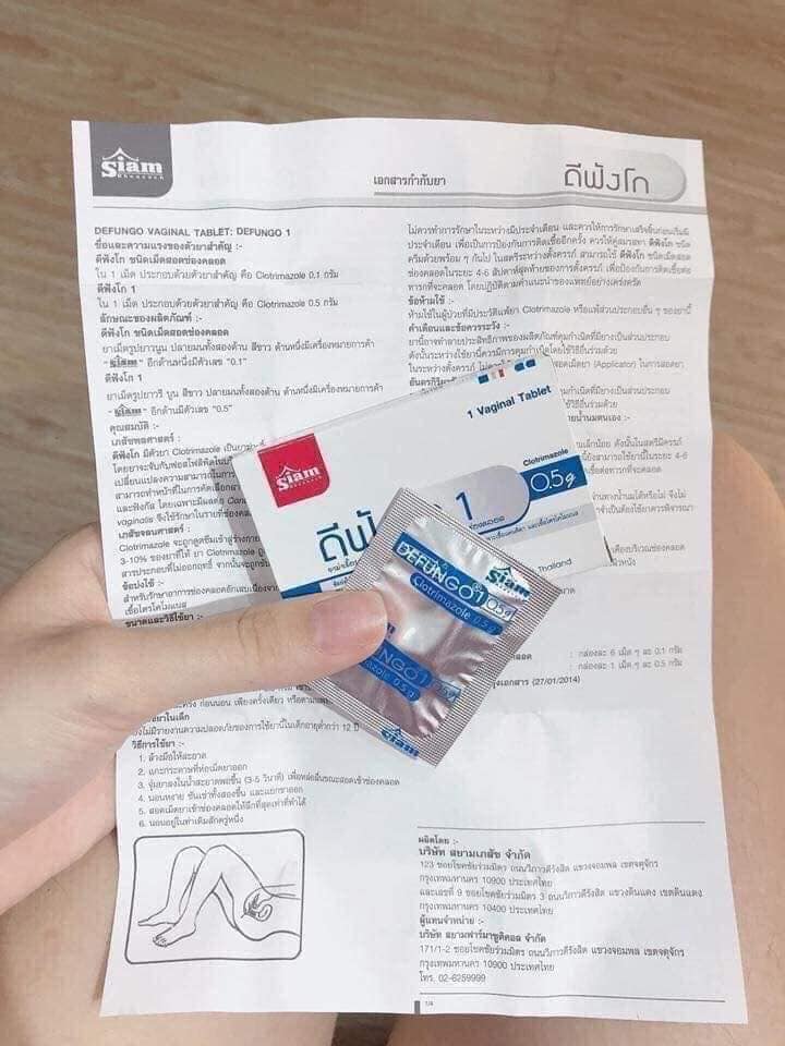 Viên Đặt Phụ Khoa DEFUNGO Thái Lan