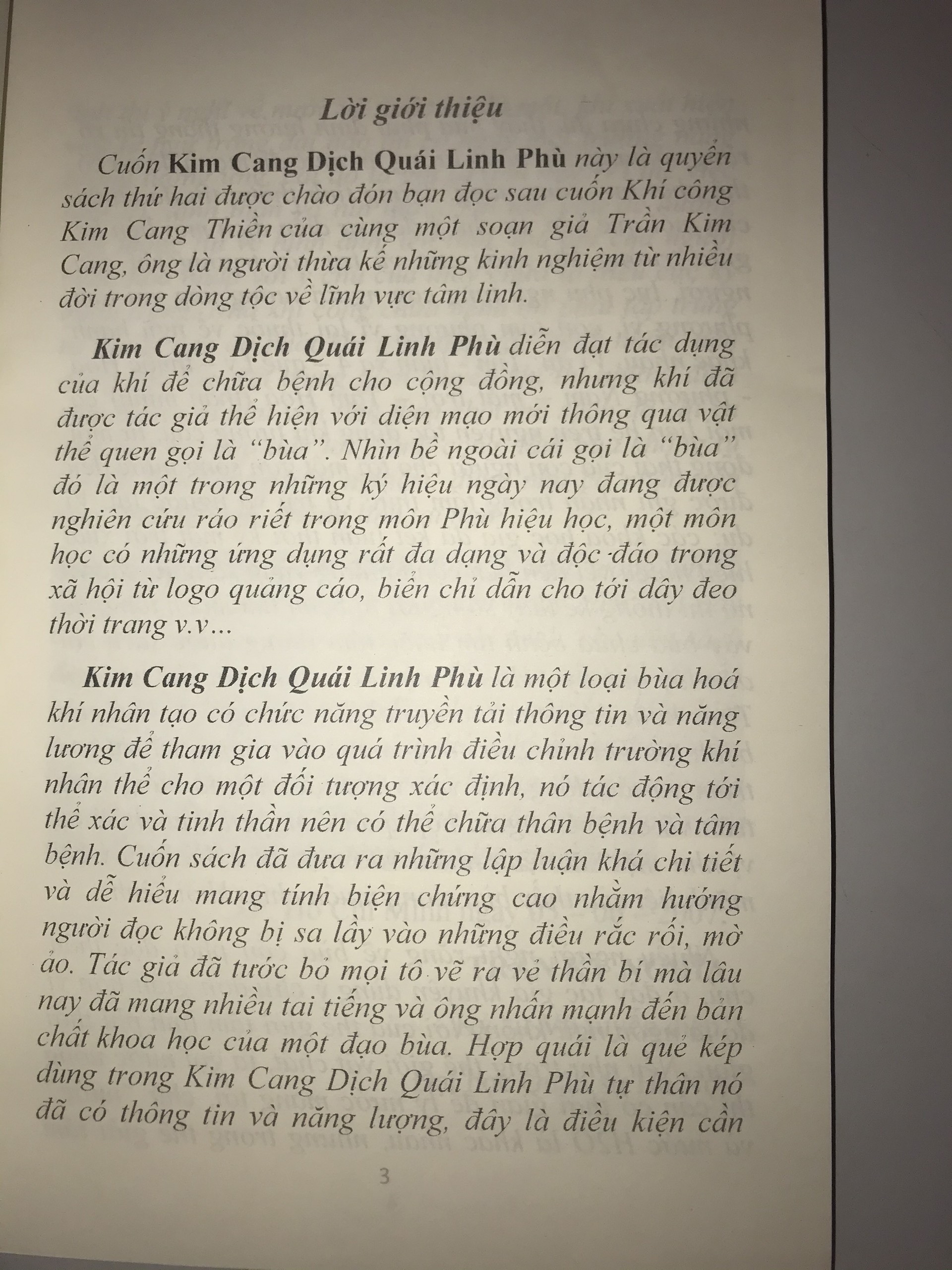 Sách Kim Cang Dịch Quái Linh Phù