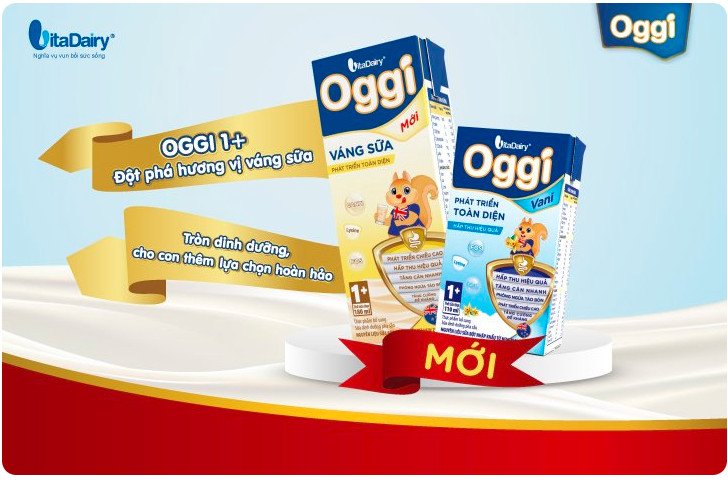 sữa bột pha sẵn Oggi Vani 110ml (Thùng 48 hộp)