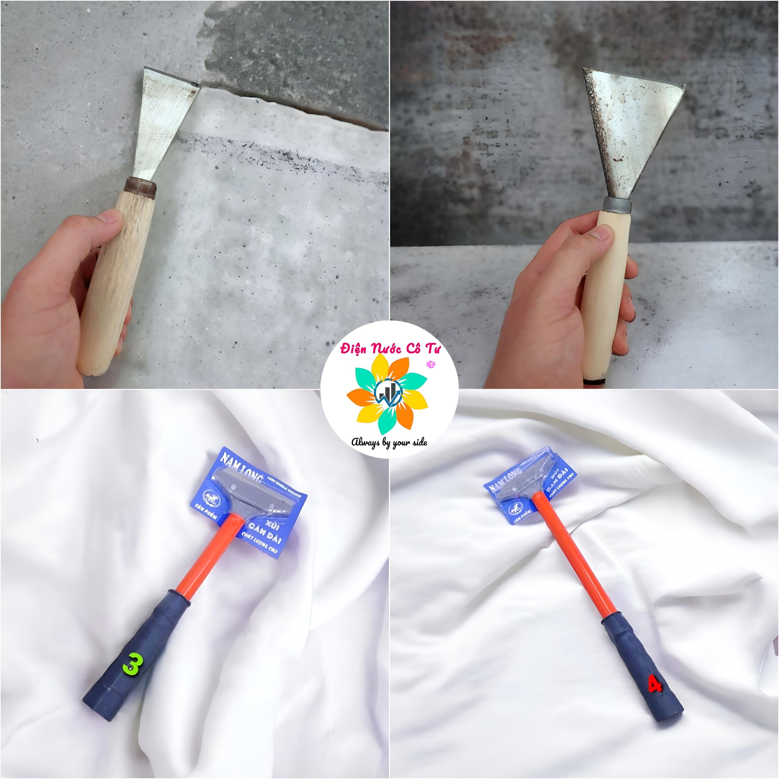 Sủi tường sủi sơn các loại