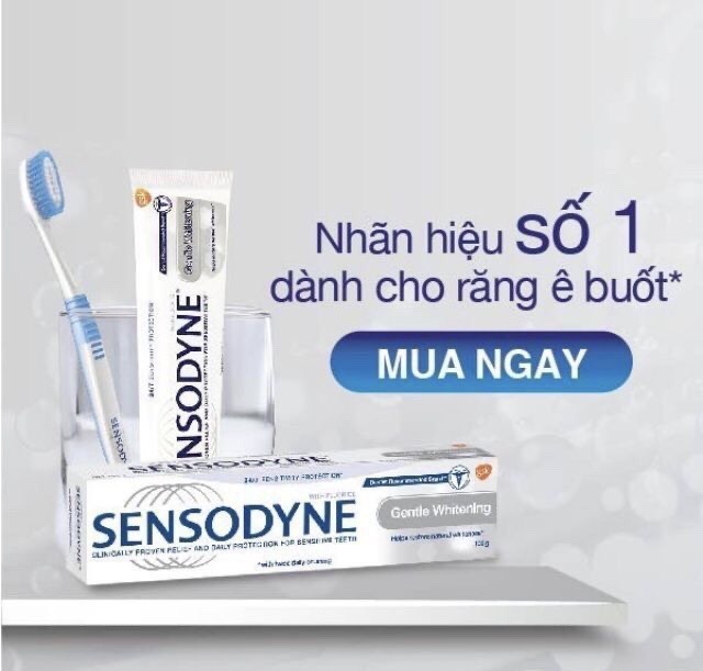 Kem đánh răng SENSODYNE Gentle Whitening 160g