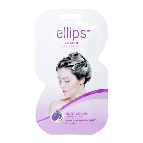 Ellips ủ tóc 20G Tóc nhuộm (Ellips hair mask 20G Nutri color)