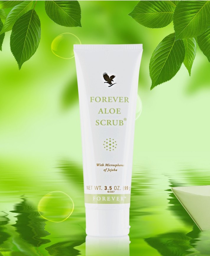 Sữa rửa mặt tẩy tế bào chết Forever Aloe Scrub