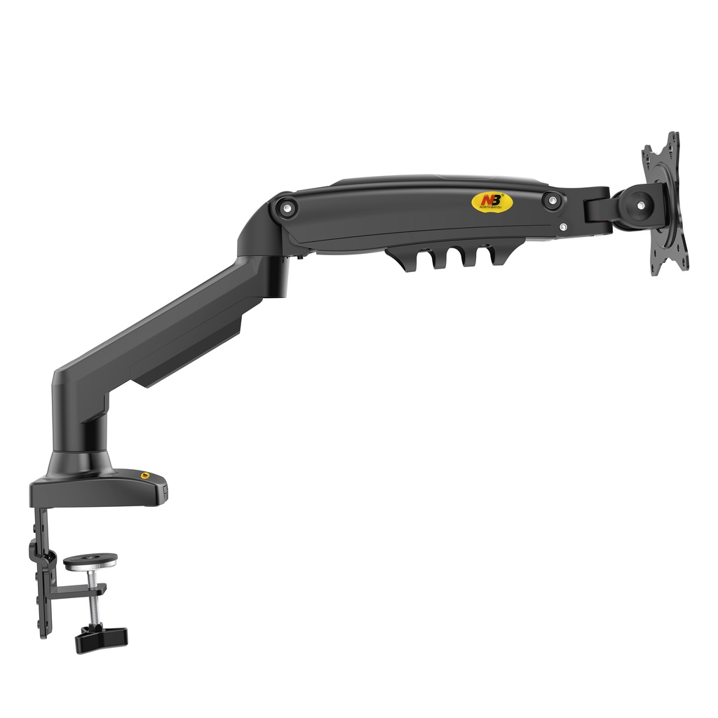 NB–F80 /Giá Treo Màn hình máy tính/ Tay treo màn hình/ Xoay 360 độ [Màn Hình 17" - 27"] – [ Ưu việt hơn XL03/ M051/H100]