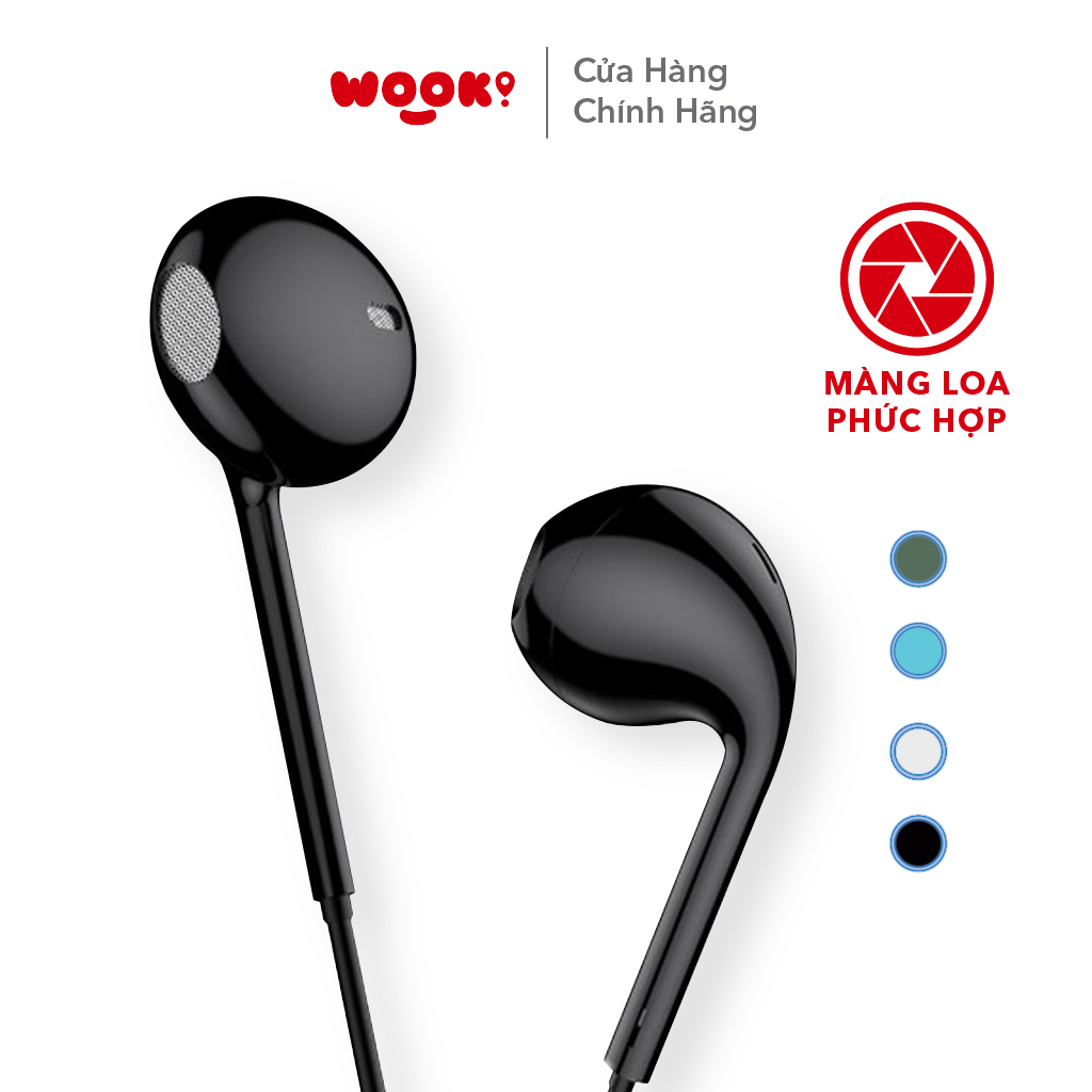VOUCHER 9% Tai Nghe Nhét Tai Có Dây ACOME AW01 Âm Thanh HD Trong Rõ Nghe
