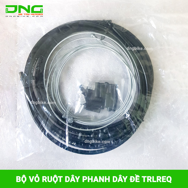 Bộ vỏ ruột dây phanh, dây đề xe đạp trlreq