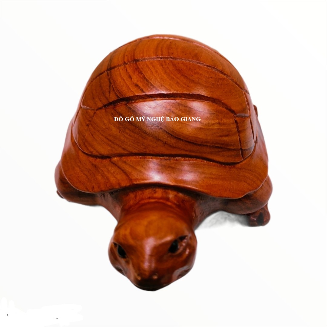 Tượng con rùa gỗ hương