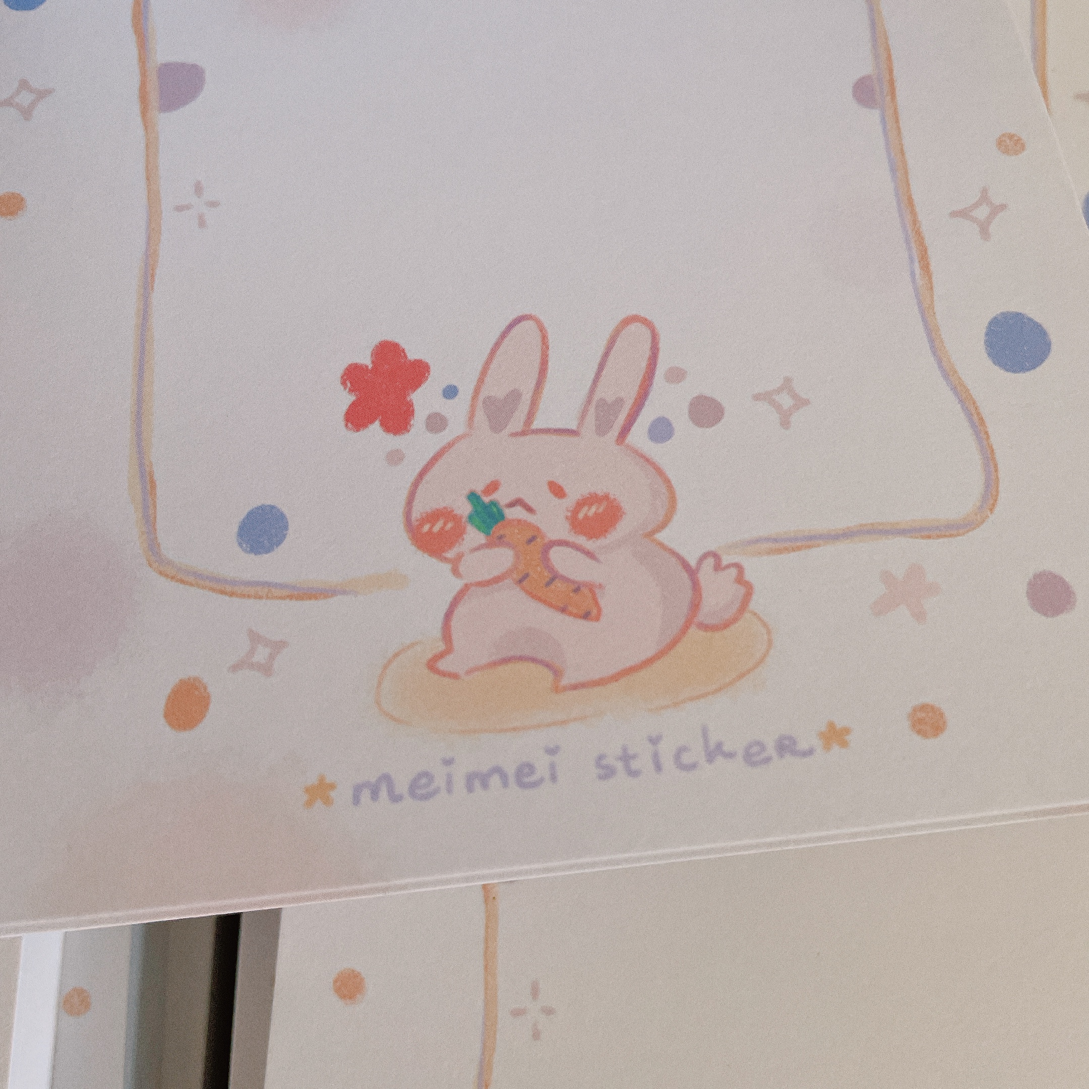 [HCM][Meimei Sticker] Tập giấy note Thỏ & Rốt xinh xắn