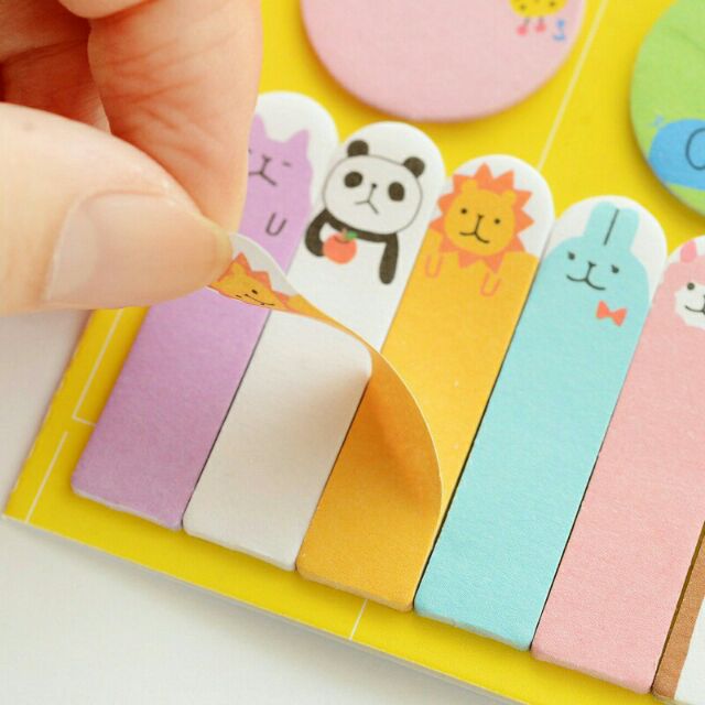 [HCM]Giấy phân trang nhiều hình (1 xấp /128 tờ)