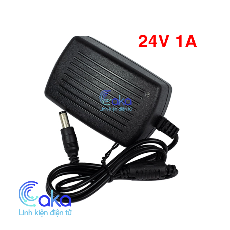Nguồn Adapter 24V 1A chuôi nguồn 5.5x2.1mm