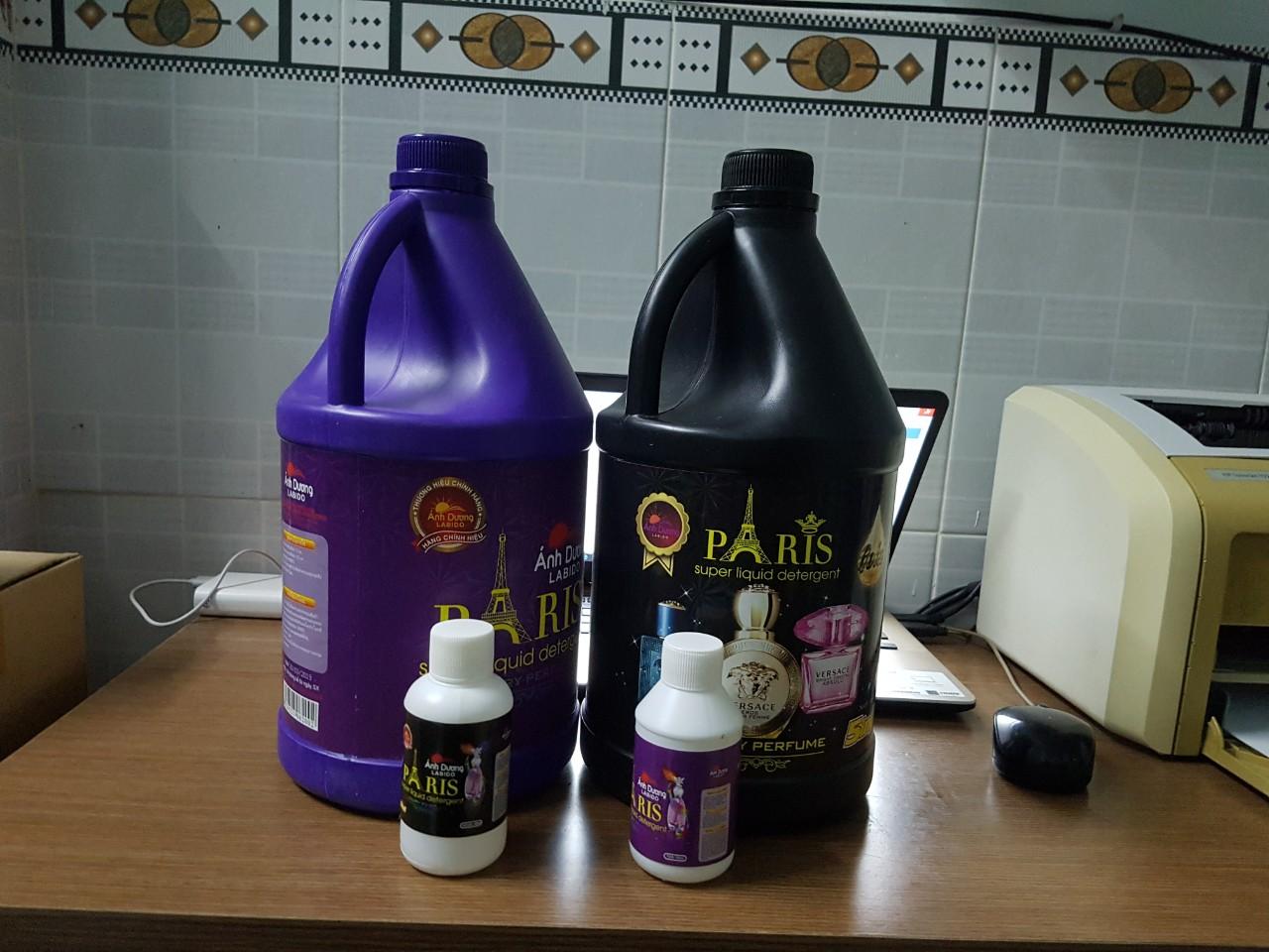 [HCM]Set thùng 4c Nước giặt Paris Ánh Dương 3600ml