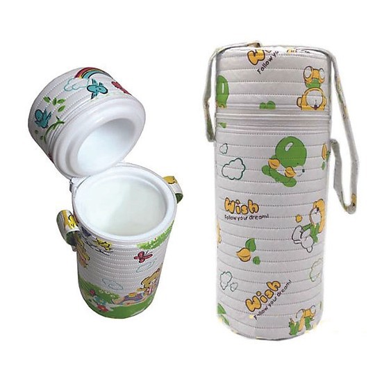 Bình ủ sữa lõi nhựa cho bé ( màu ngẫu nhiên )