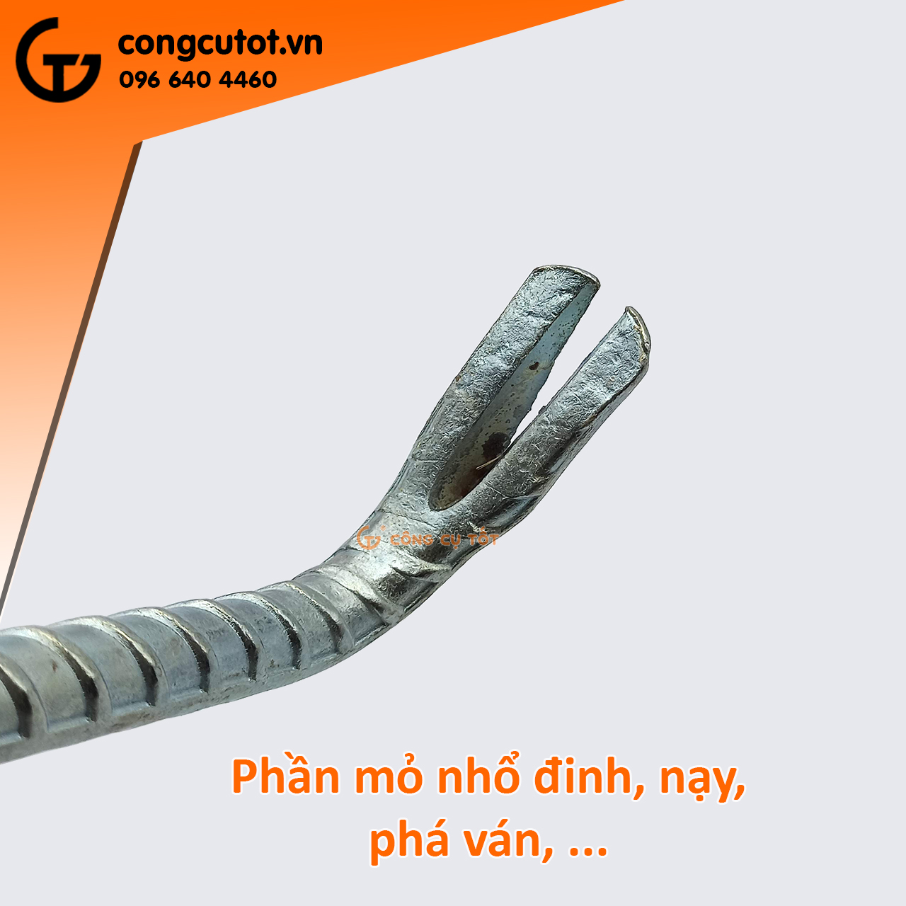 Xà beng bằng thép vằn các cỡ