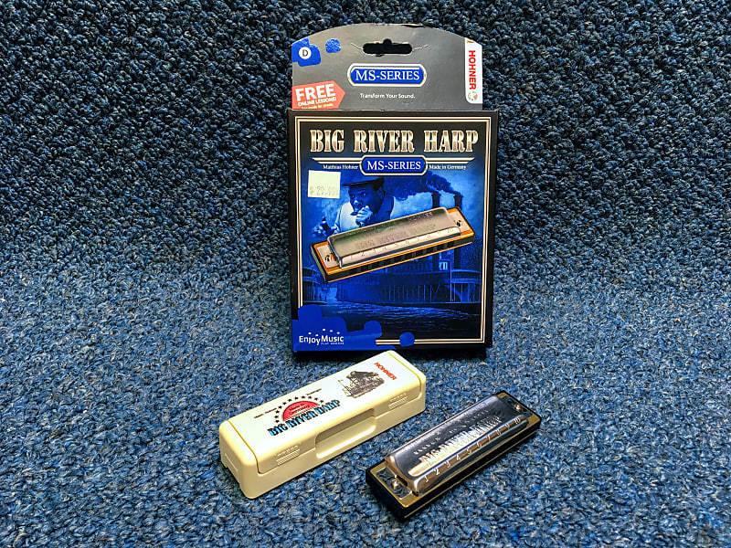 Kèn harmonica diatonic Hohner Big River Harp M590017 Tone C 10 lỗ chính hãng Đức