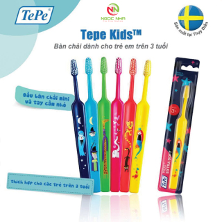 Bàn chải đánh răng siêu mềm cho trẻ tm trên e tuổi Tepe Kid X thumbnail