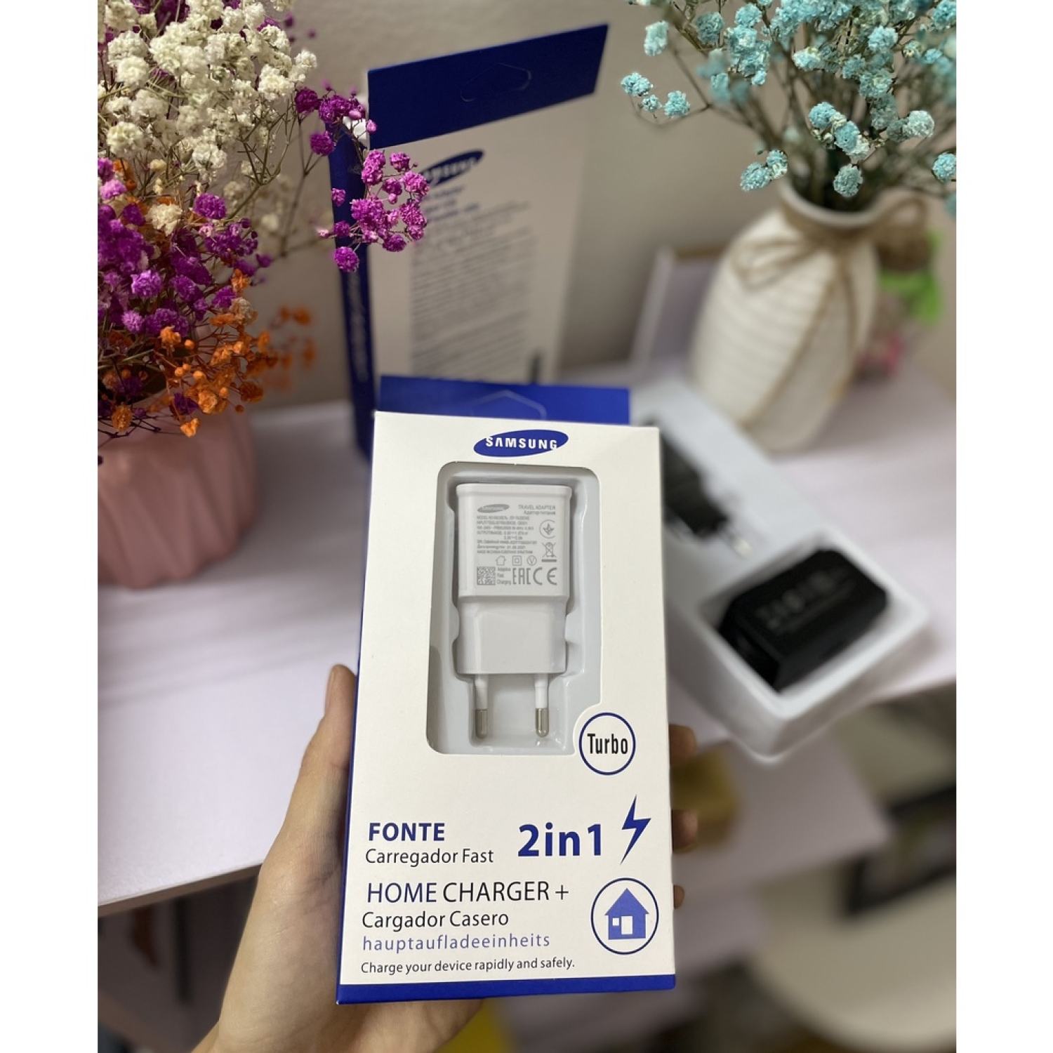Bộ sạc nhanh Sam Sung S8/S9 chuẩn 3.0 Full Box chân TypeC