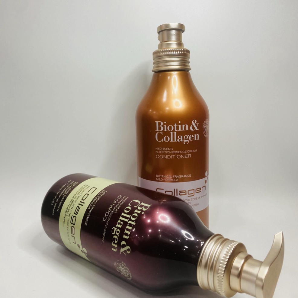 Gội Xả Biotin & Collagen SALUTING dầu cặp