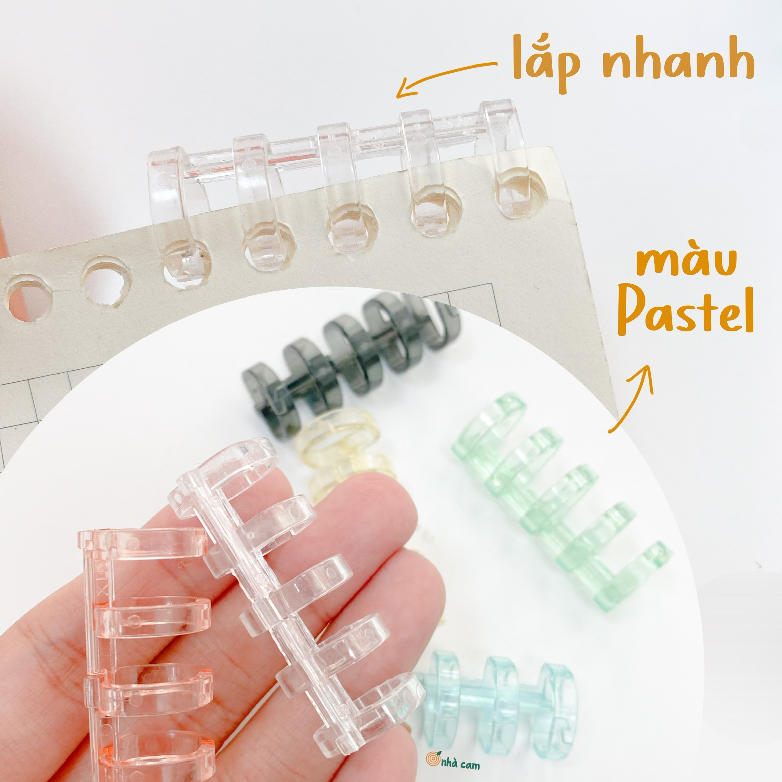 Còng Nhựa 5 Lỗ