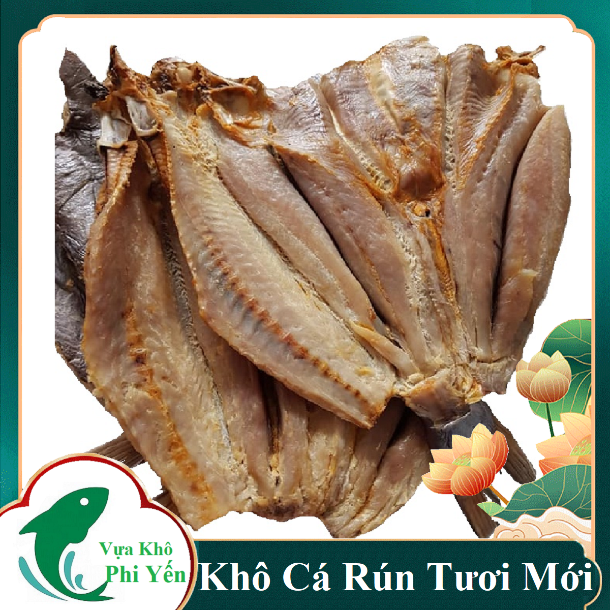 Khô cá rún đặc sản miền tây- vựa khô phi yến