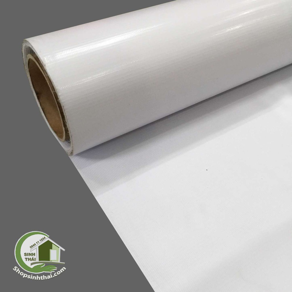[HCM][1 mét] bạt nhựa màu trắng - khổ 150cm