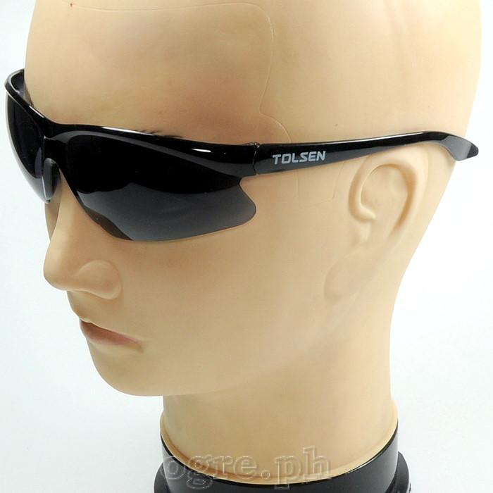 Kính bảo hộ đen Tolsen 45073