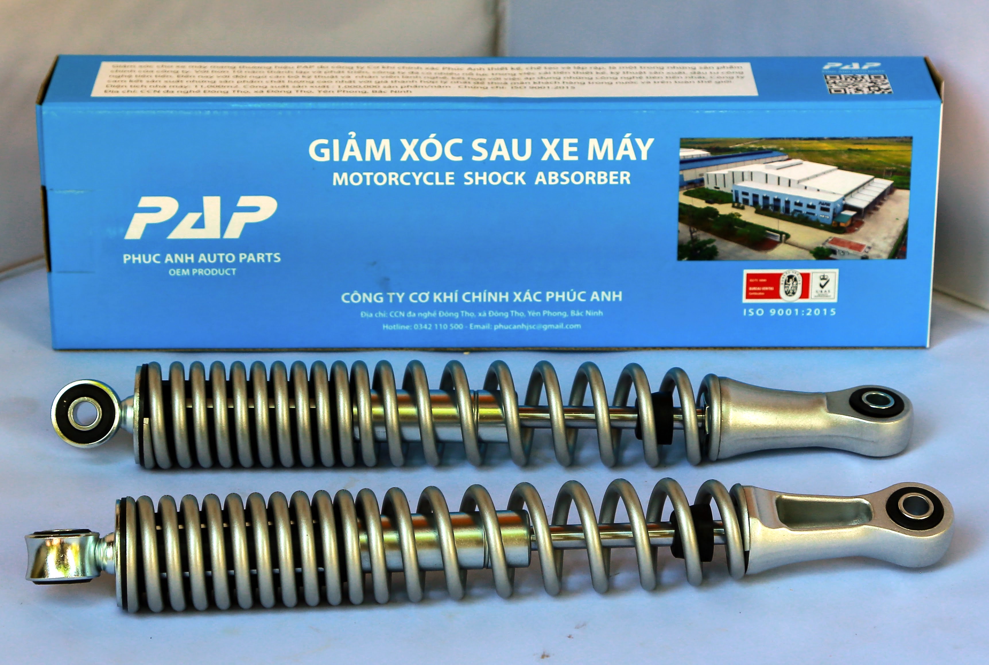 1 đôi Phuộc Giảm xóc sau xe máy WAVE ALPHA đời xe mới, ty phi 10