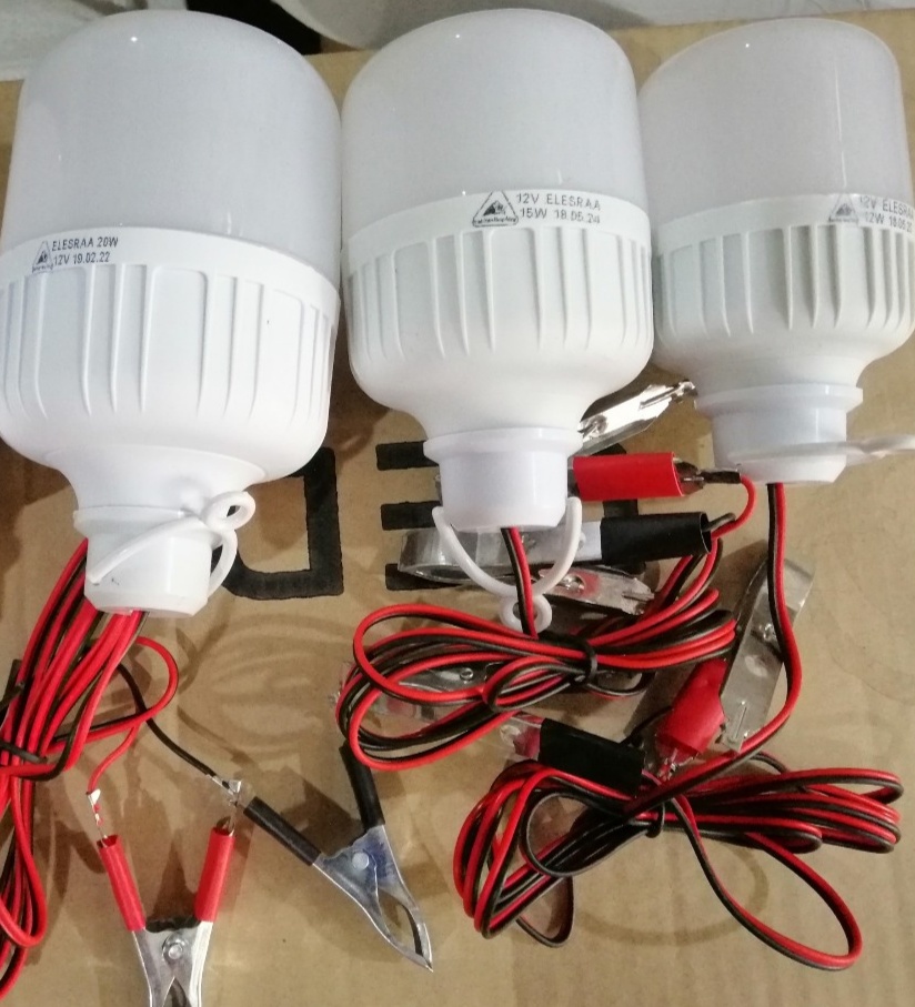 bóng đèn led xài bình 12v-20w
