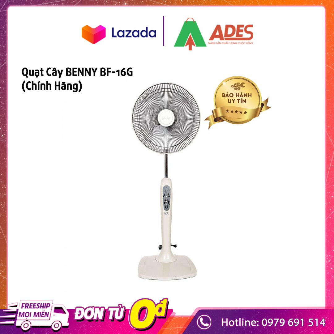 Quạt Cây BENNY BF-16G - BH 12 Tháng