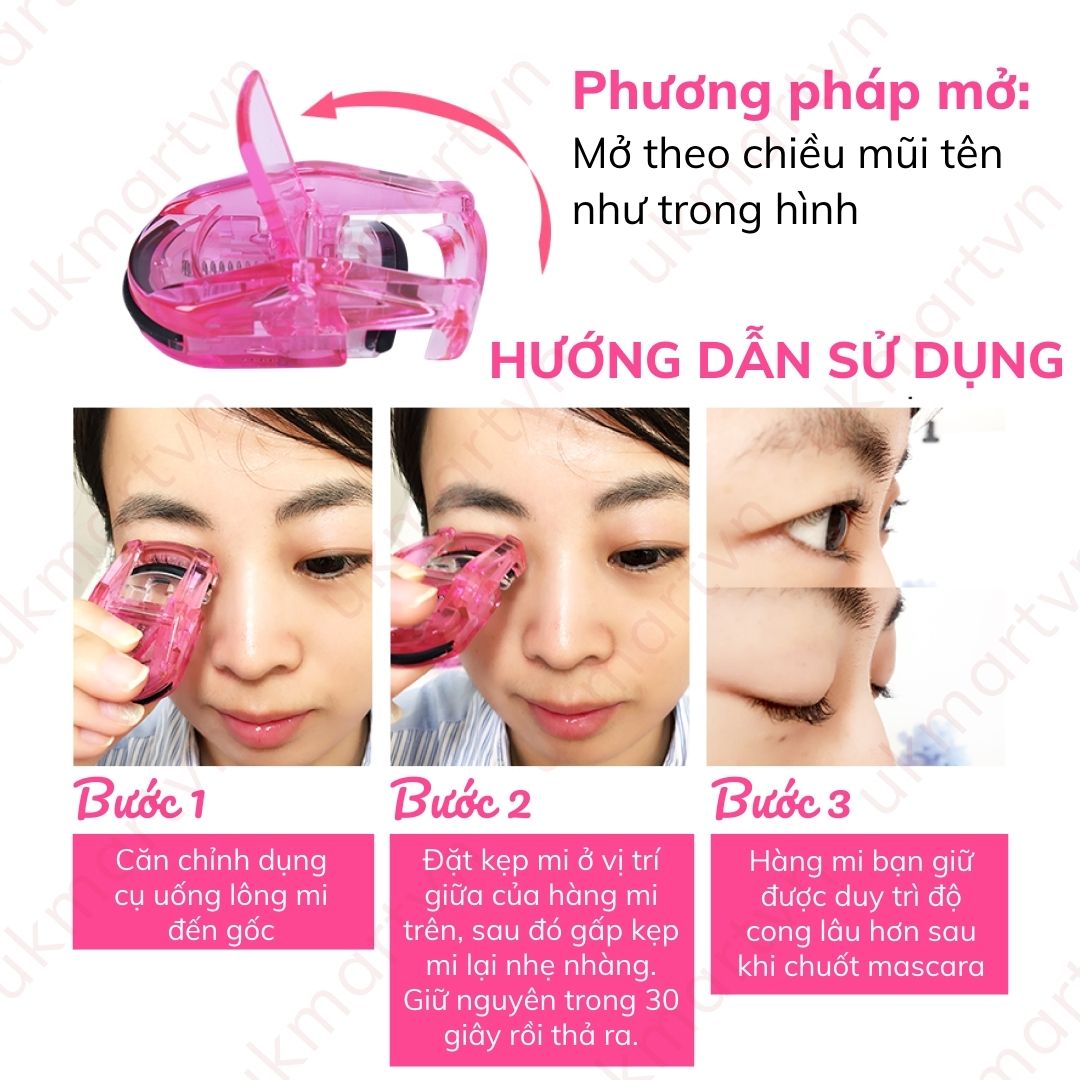 Kẹp Bấm Mi Nhật Bản Kai Compact Curler