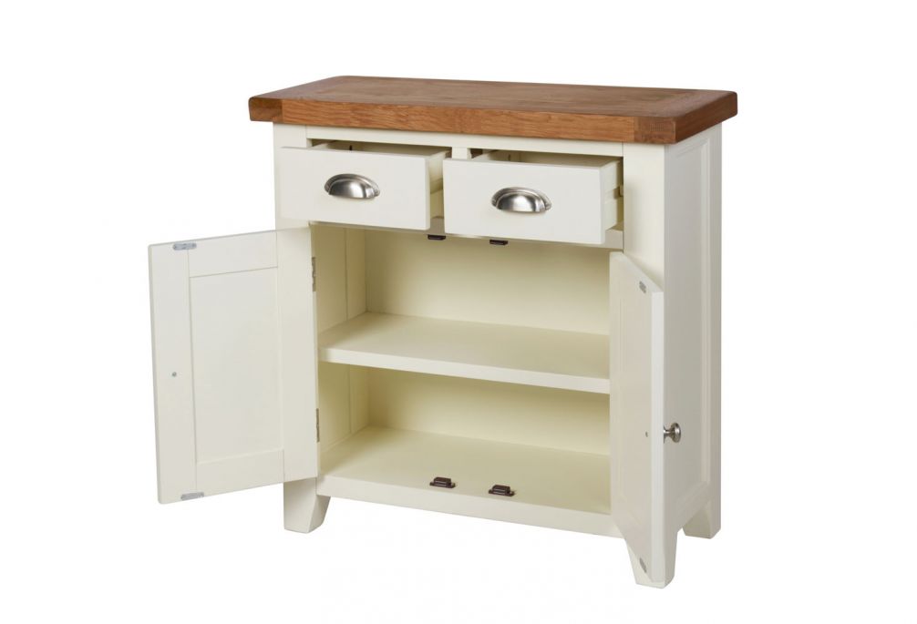 Tủ Sideboard 2 Hộc 2 Cánh / Oak & Pine 2 Door Sideboard Cupboard Cabinet