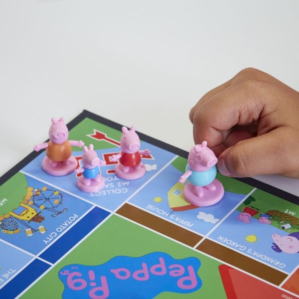 Cờ Tỷ Phú Monopoly Junior Peppa Pig - Hasbro Gaming F1656