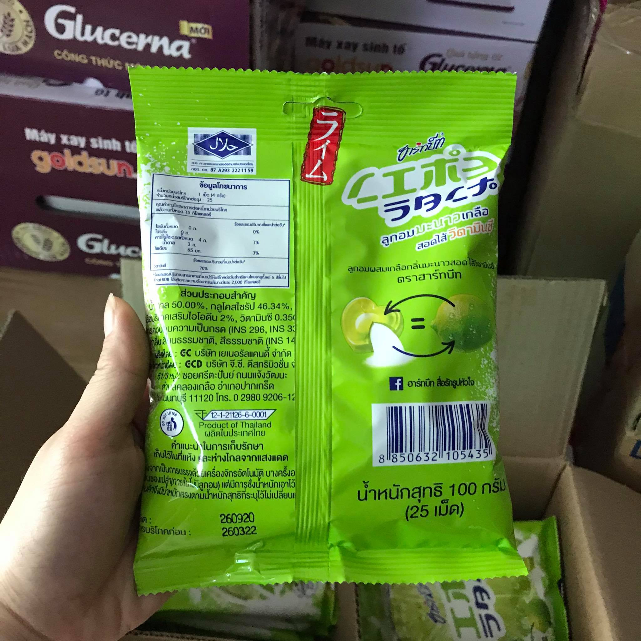 [Hcm] Domestic Thai Salted Lemon Candy