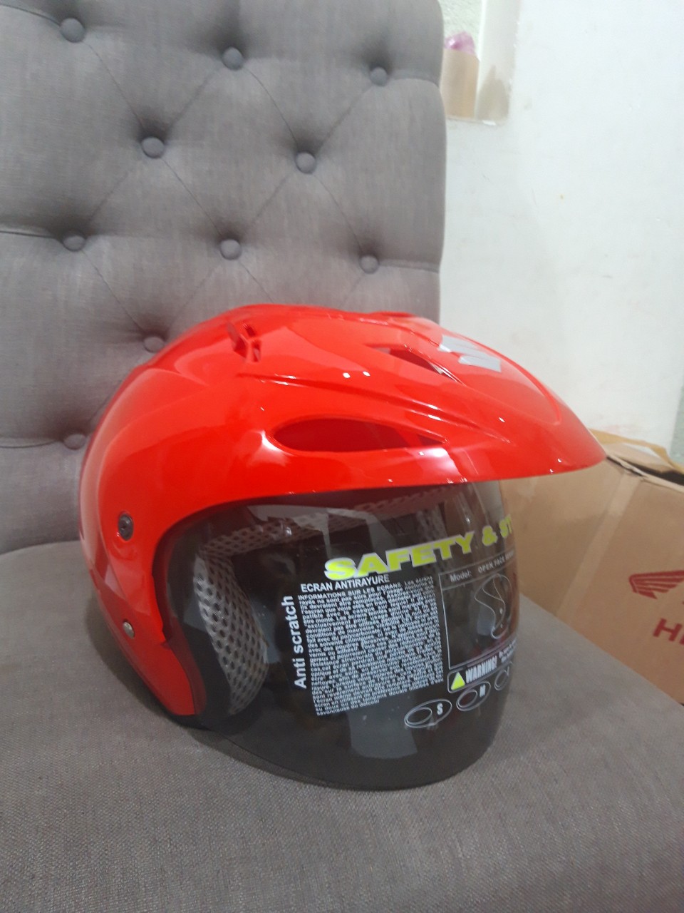 Mũ/Nón bảo hiểm SUZUKI ĐỎ