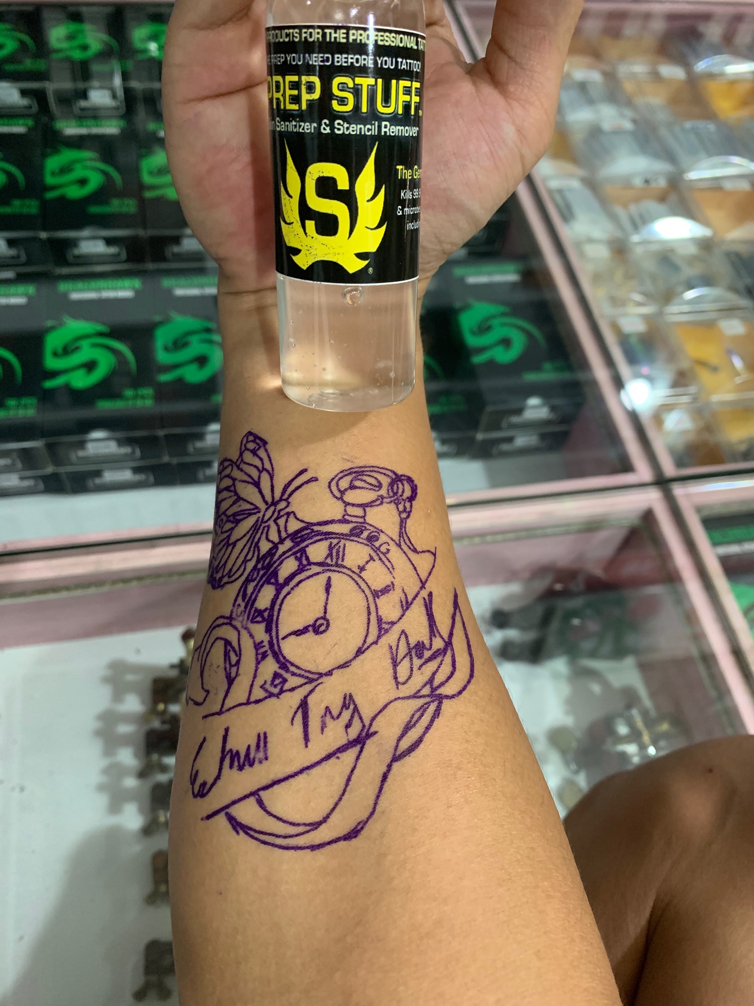 Gel in hình..Siêu bám sắc nét Prep Stuff 60ml 89k/60ml