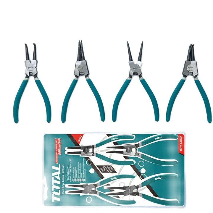 Bộ kìm mở phe 4 chi tiết total tht114041