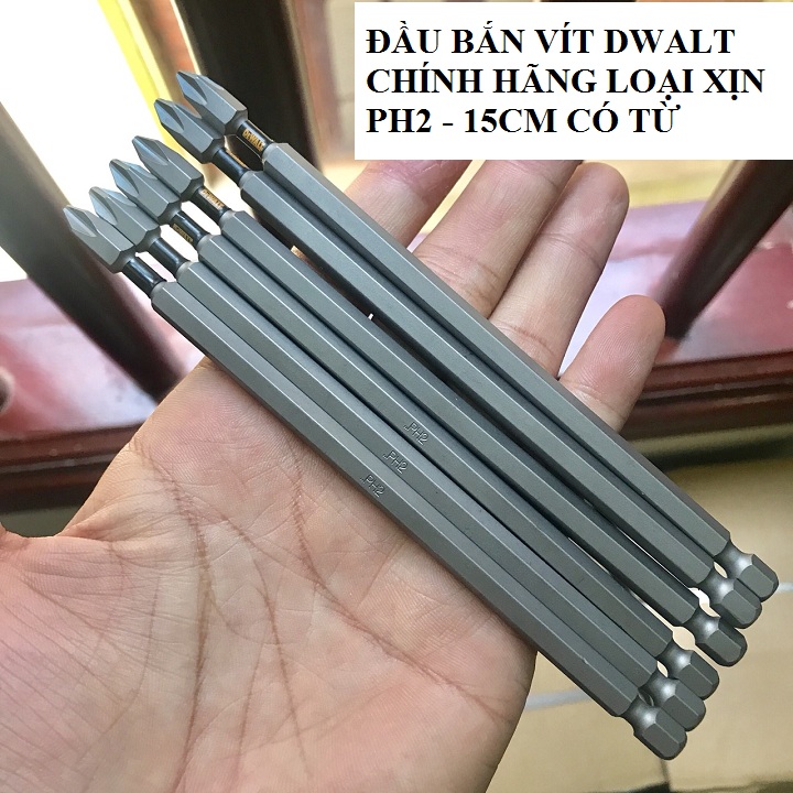 Mũi Vít DeWalt Tem Đen Chính Hãng Ph2-15mm