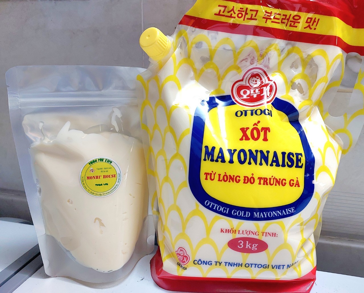 Sốt Mayonnaise Ottogi 3Kg_ Thơm ngon