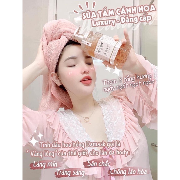 SỮA TẮM TRẮNG DA CÁNH HOA WEILAIYA 450ML