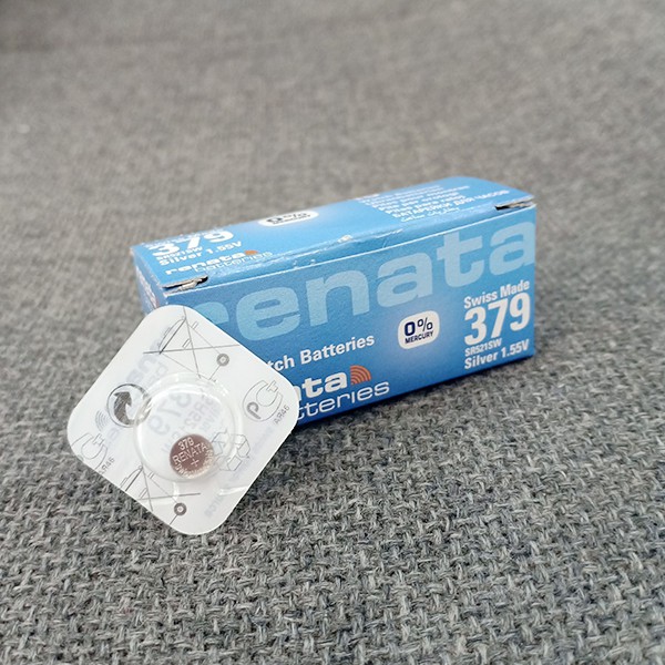 Pin đồng hồ thụy sĩ renata 379 sr521sw chính hãng